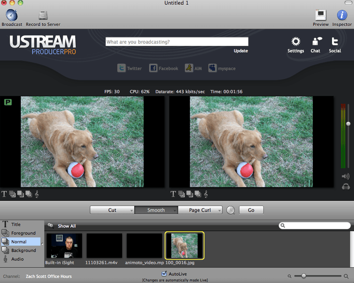 live video streaming software for mac